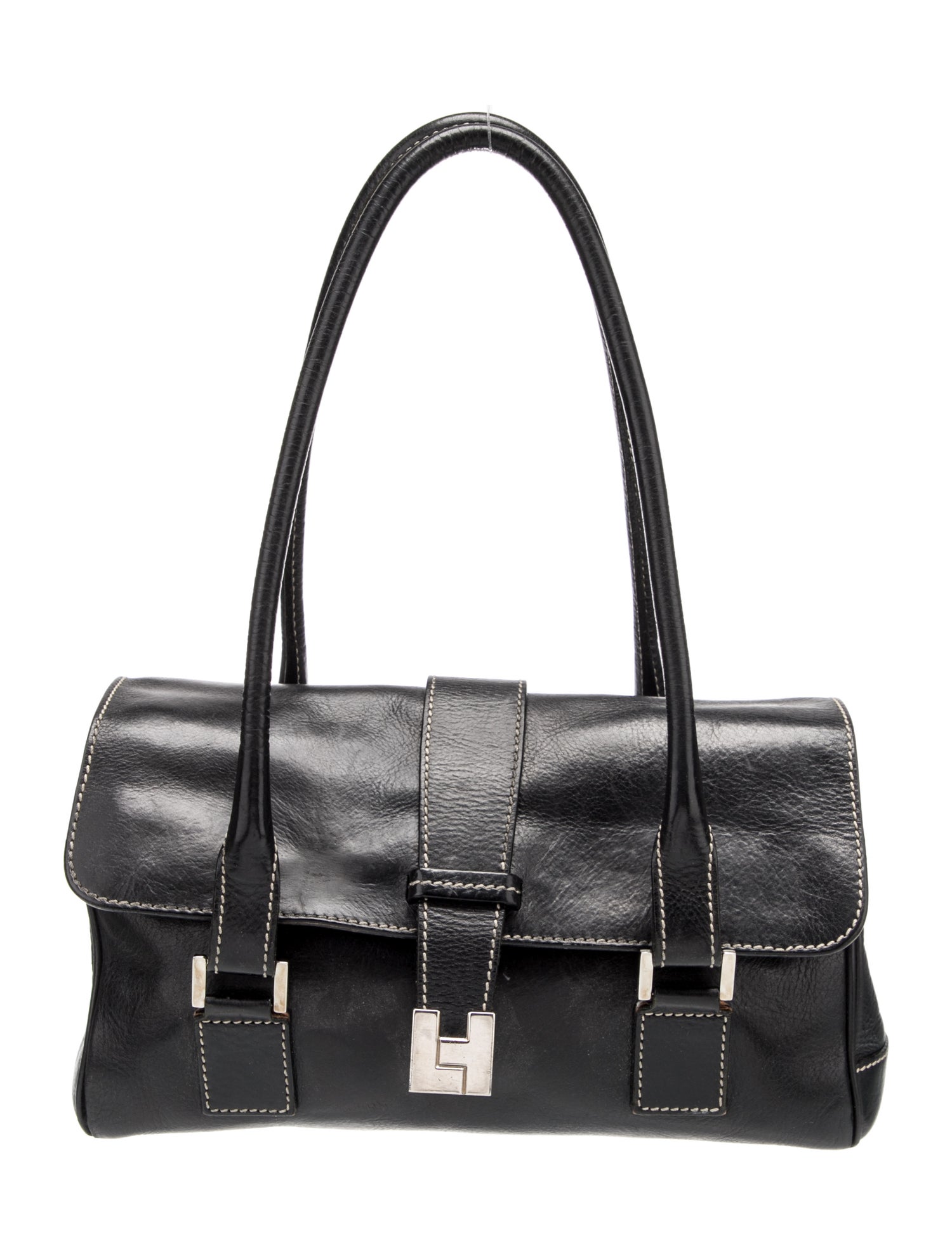 Lambertson Truex Leather Shoulder Bag