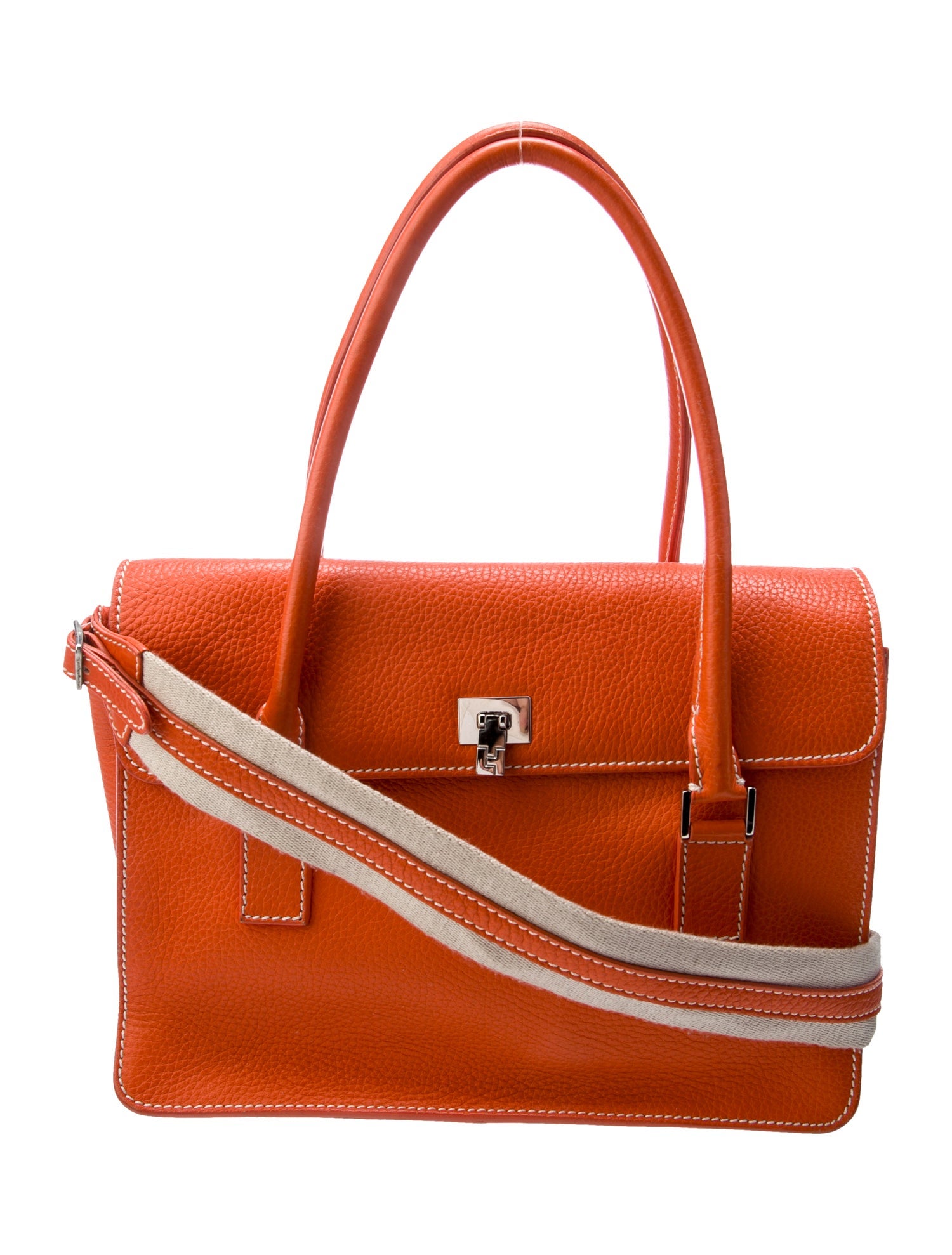 Lambertson Truex Leather Shoulder Bag