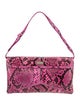 Lambertson Truex Python Shoulder Bag