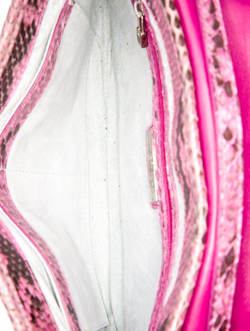 Lambertson Truex Python Shoulder Bag