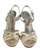 Lambertson Truex Snakeskin Animal Print Espadrilles