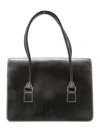 Lambertson Truex Leather Shoulder Bag