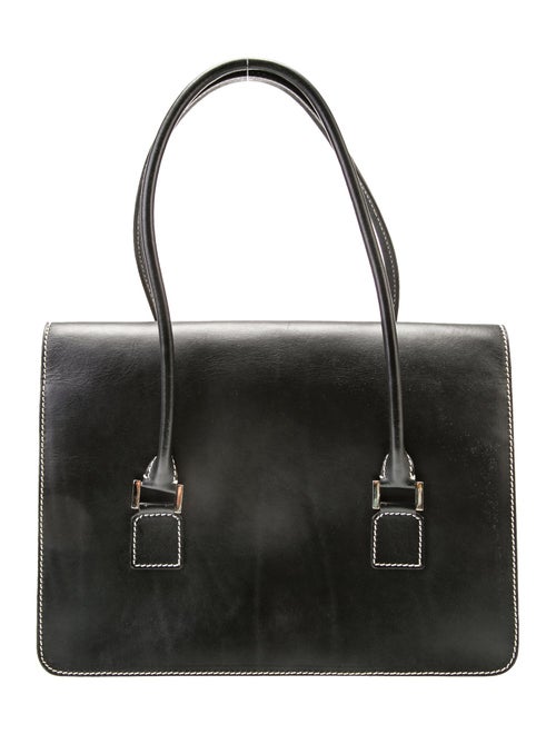 Lambertson Truex Leather Shoulder Bag