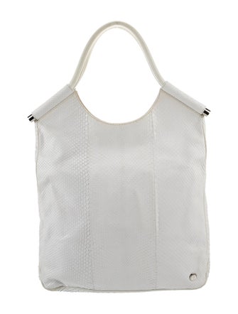 Lambertson Truex Python Shoulder Bag