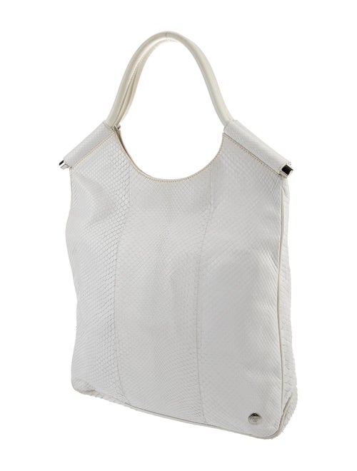 Lambertson Truex Python Shoulder Bag