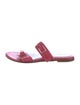 Lambertson Truex Leather Slides