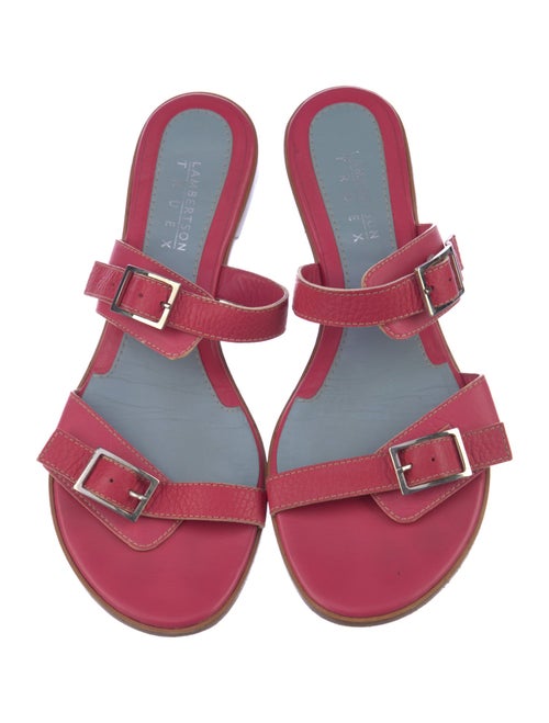 Lambertson Truex Leather Slides