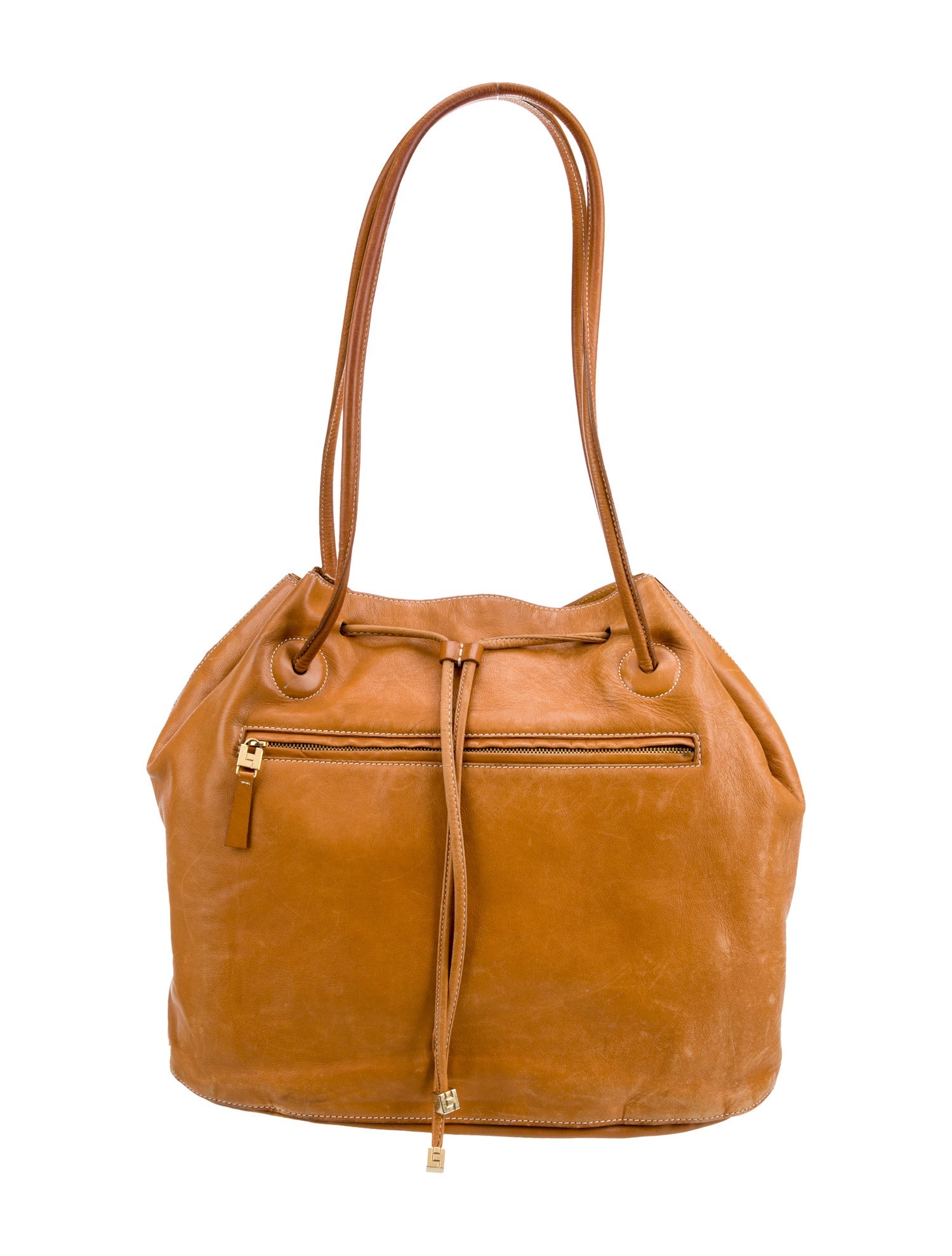 Lambertson Truex Leather Shoulder Bag