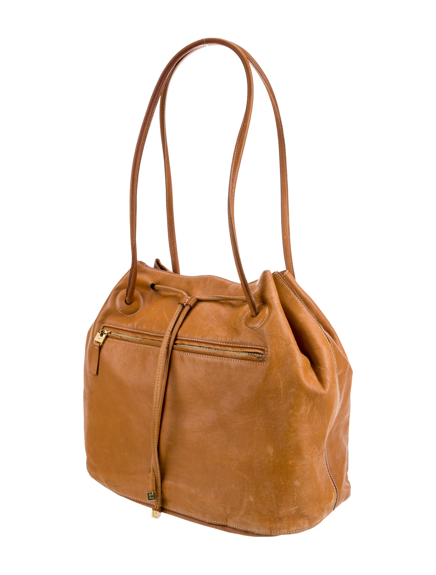 Lambertson Truex Leather Shoulder Bag