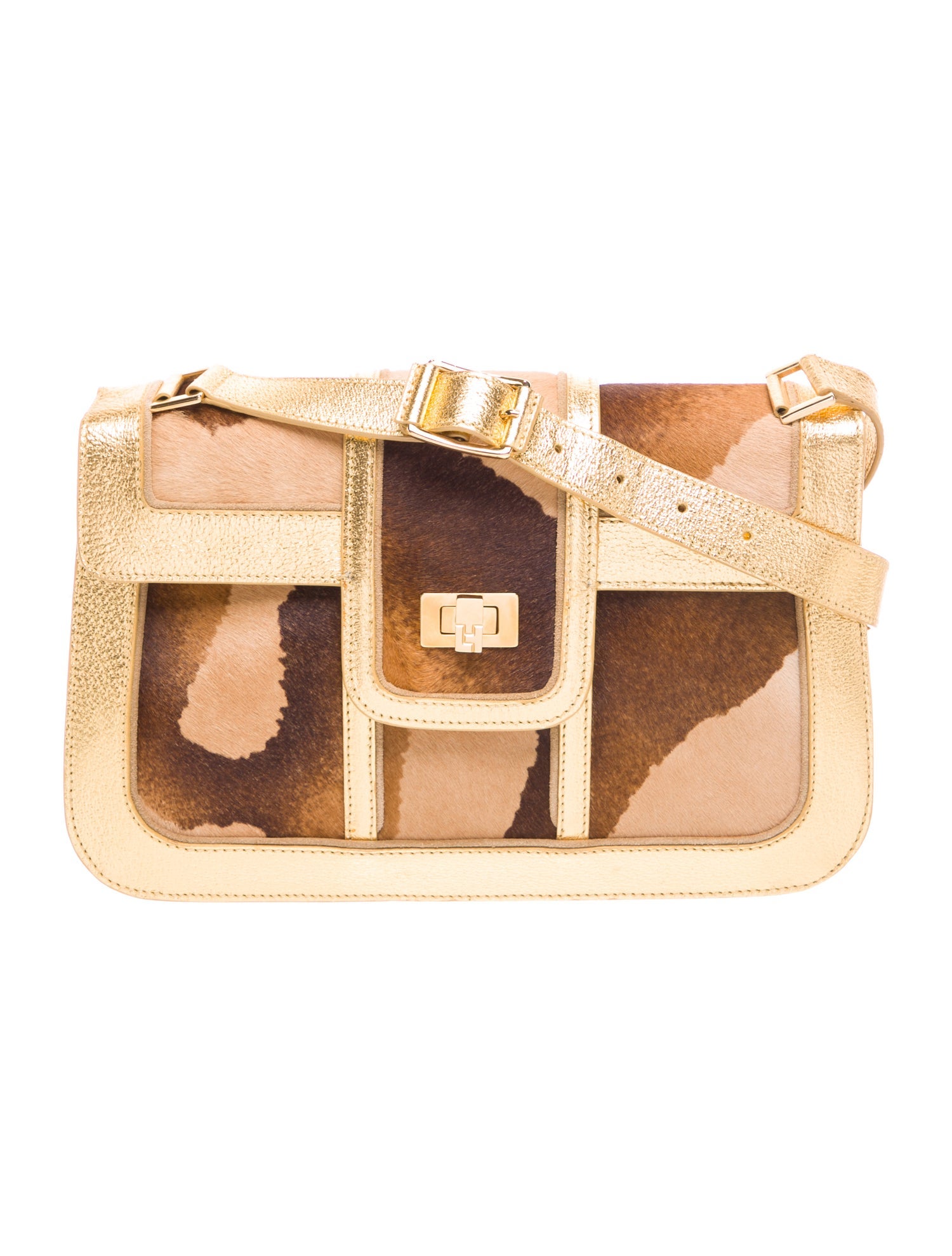 Lambertson Truex Ponyhair Shoulder Bag