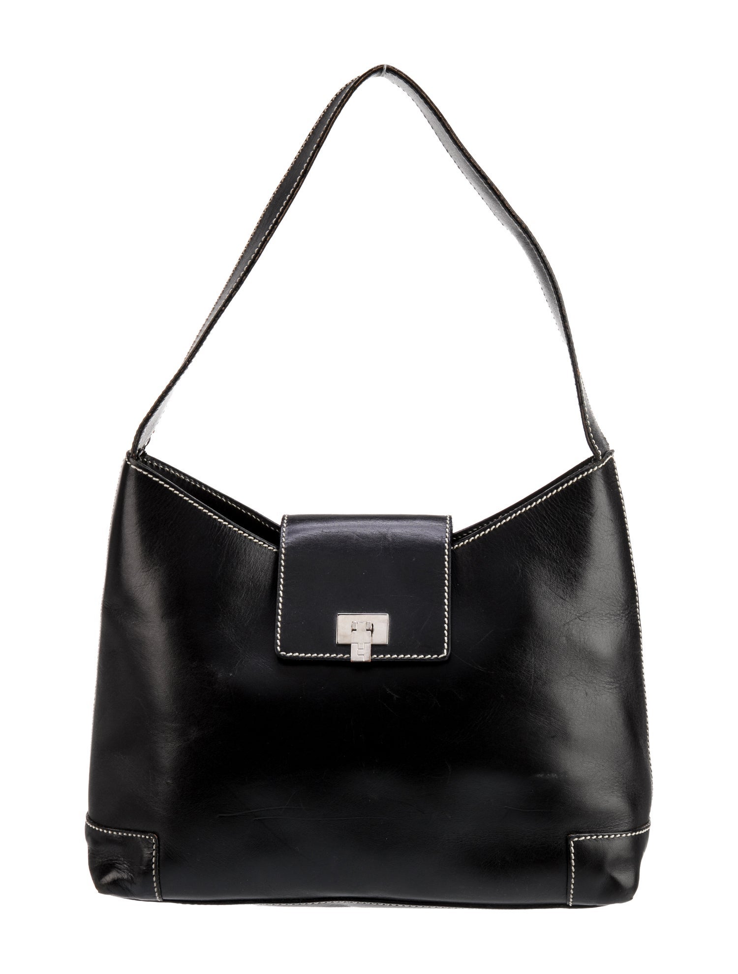 Lambertson Truex Leather Shoulder Bag