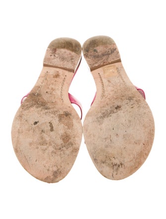 Lambertson Truex Leather Slides