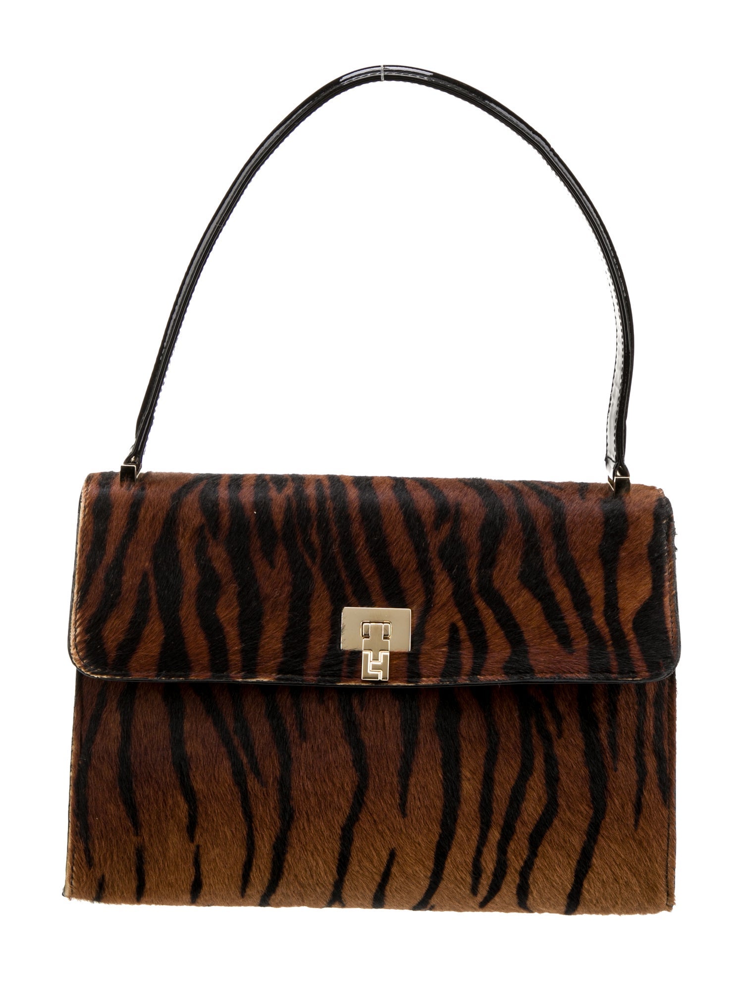 Lambertson Truex Ponyhair Top Handle Bag