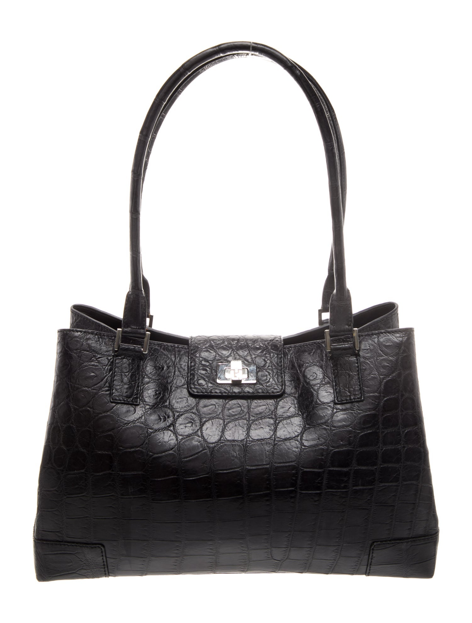 Lambertson Truex Crocodile Shoulder Bag