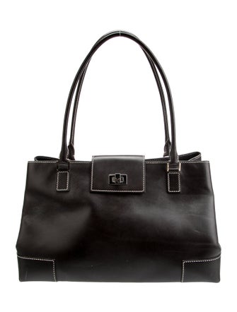 Lambertson Truex Leather Shoulder Bag