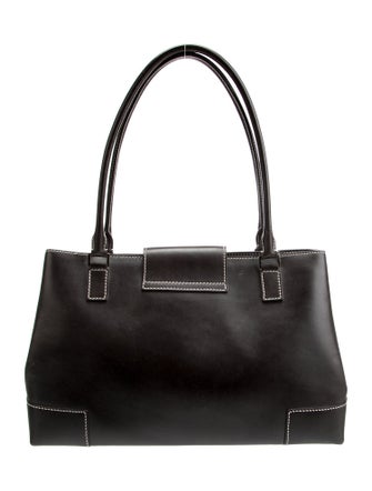 Lambertson Truex Leather Shoulder Bag