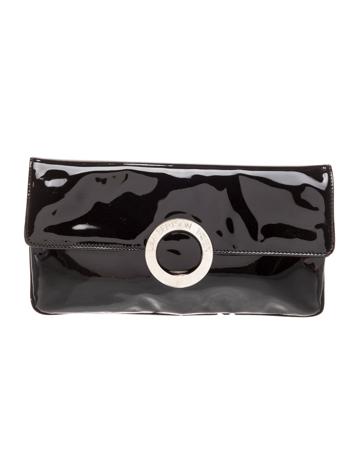 Lambertson Truex Patent Leather Clutch