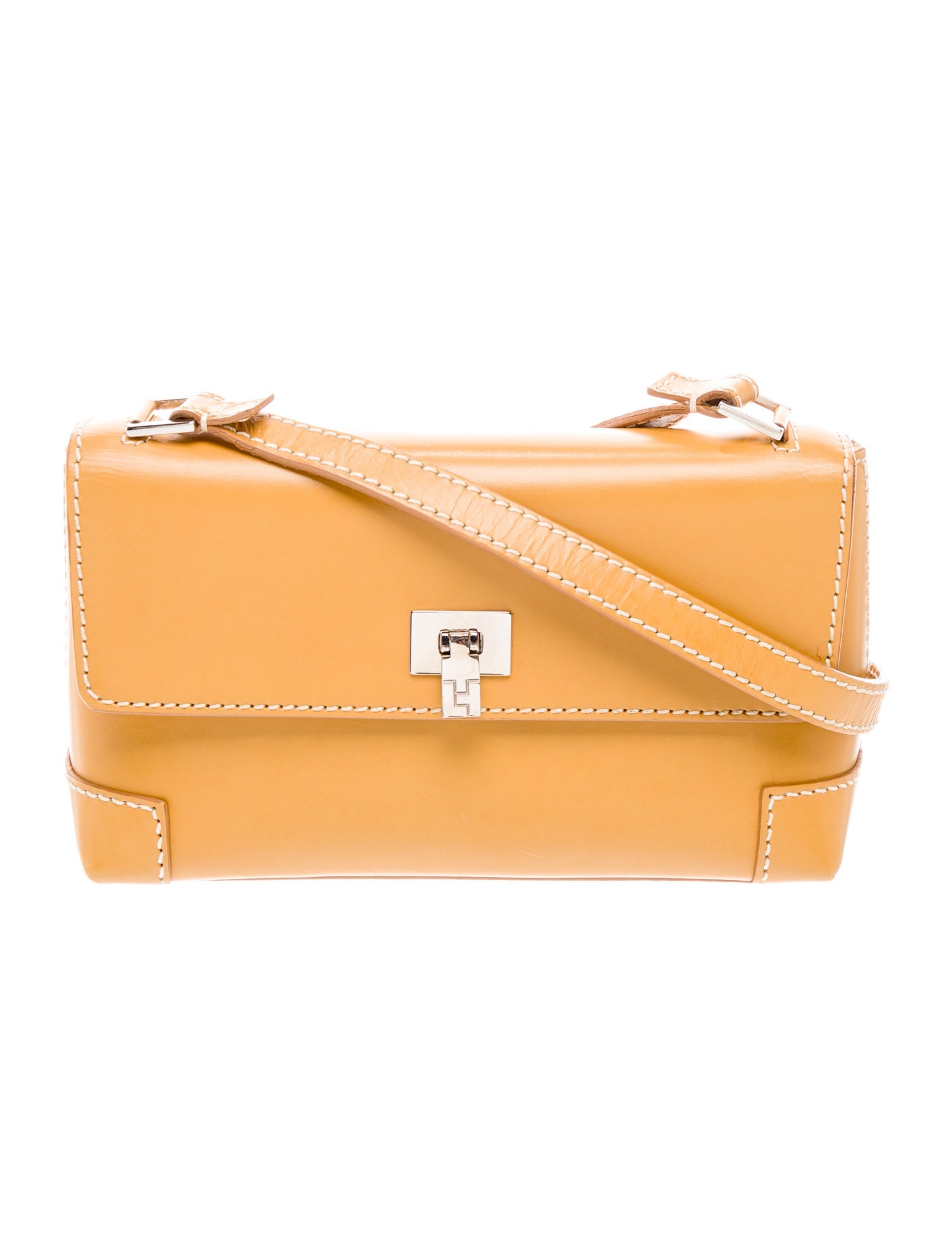 Lambertson Truex Leather Shoulder Bag