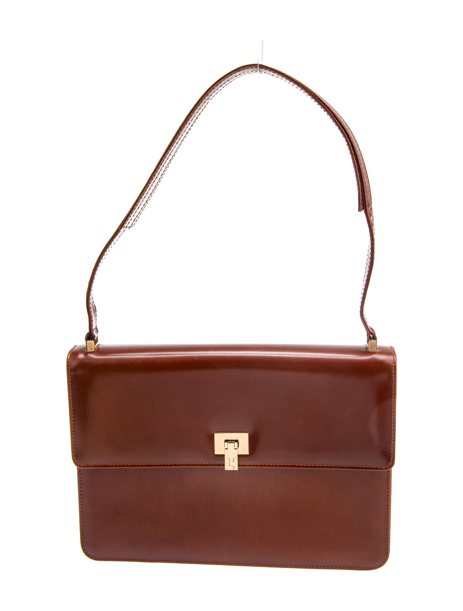 Lambertson Truex Leather Shoulder Bag