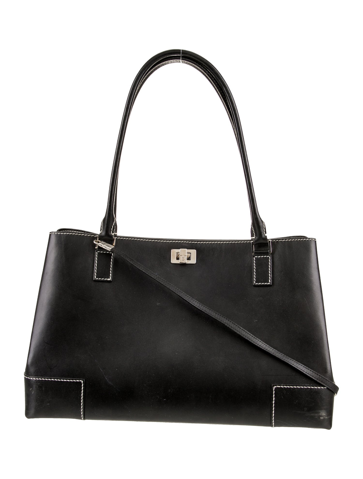 Lambertson Truex Leather Shoulder Bag