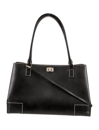 Lambertson Truex Leather Shoulder Bag