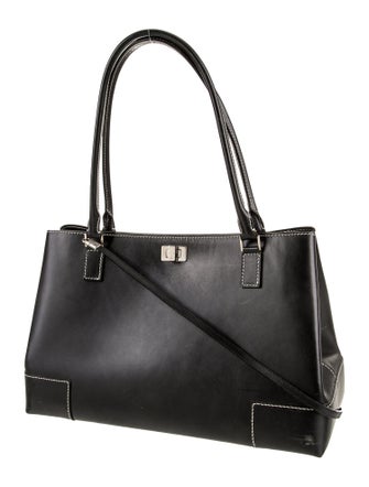 Lambertson Truex Leather Shoulder Bag