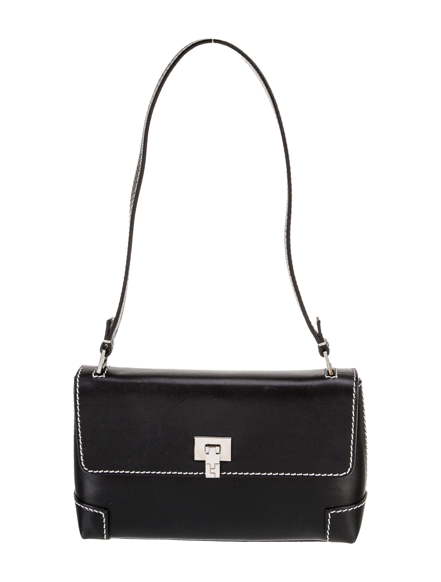 Lambertson Truex Leather Shoulder Bag