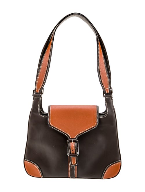 Lambertson Truex Leather Shoulder Bag