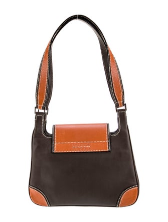 Lambertson Truex Leather Shoulder Bag