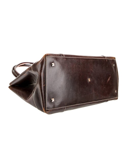Lambertson Truex Leather Shoulder Bag