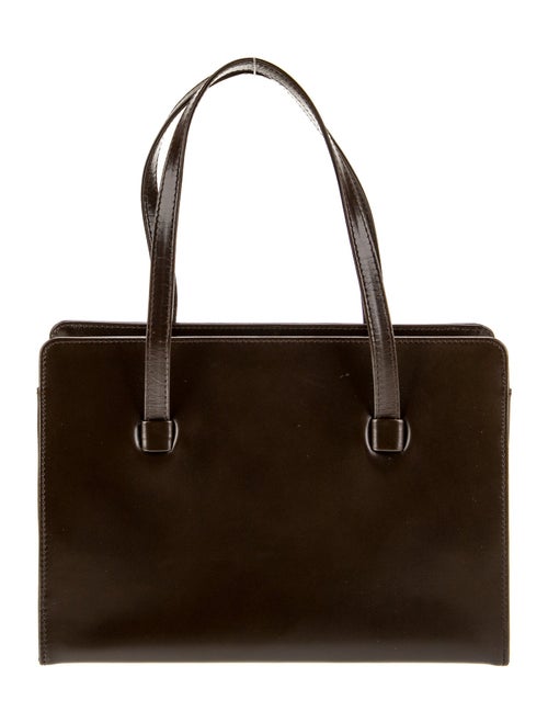 Lambertson Truex Leather Top Handle Bag
