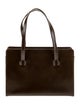 Lambertson Truex Leather Top Handle Bag