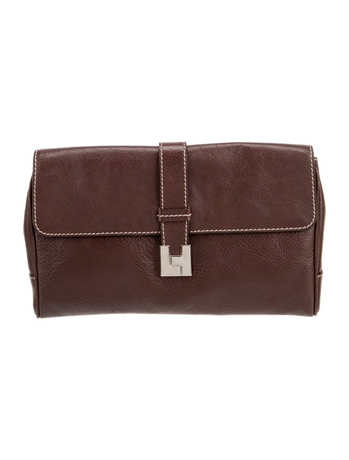 Lambertson Truex Leather Clutch