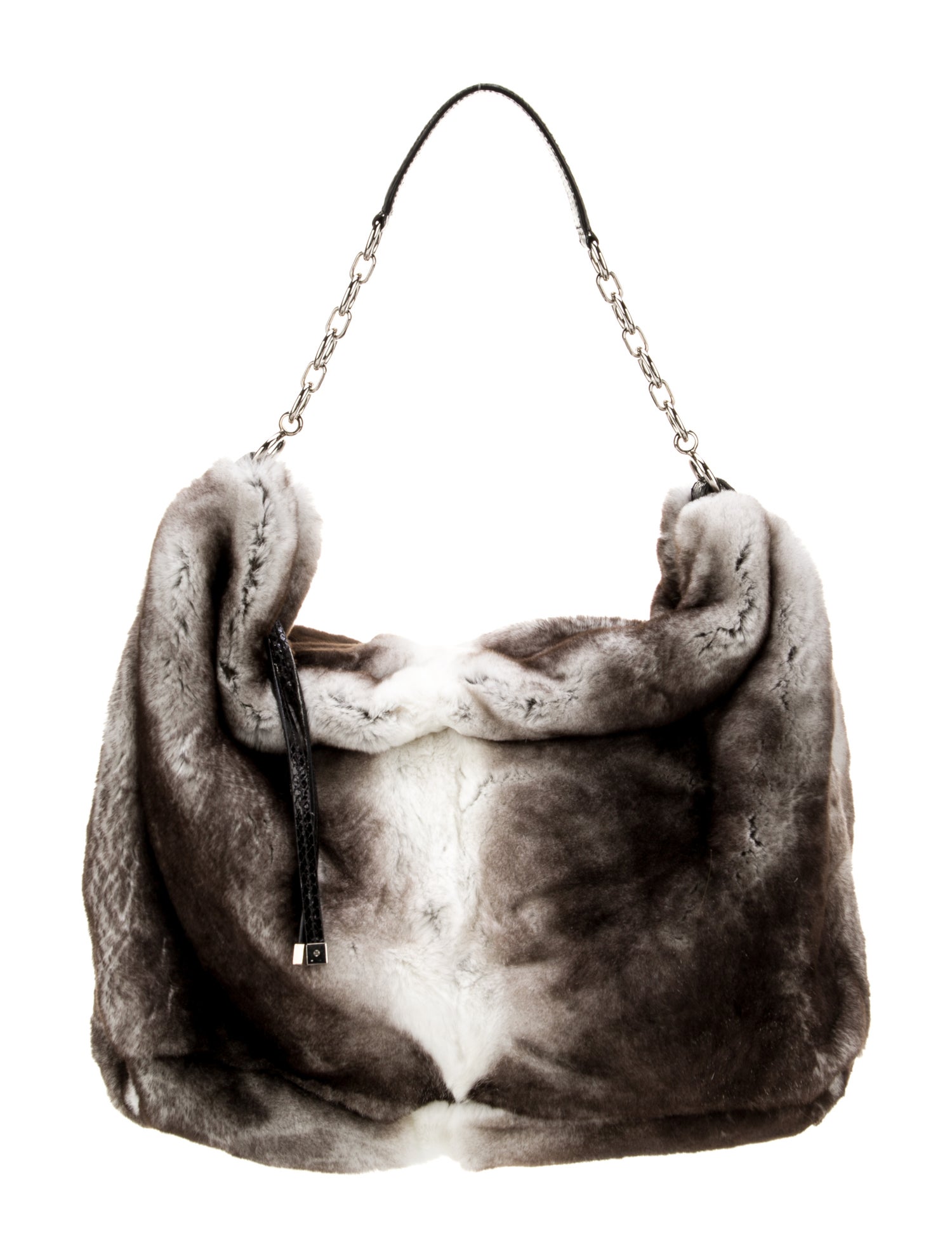 Lambertson Truex Fur Shoulder Bag