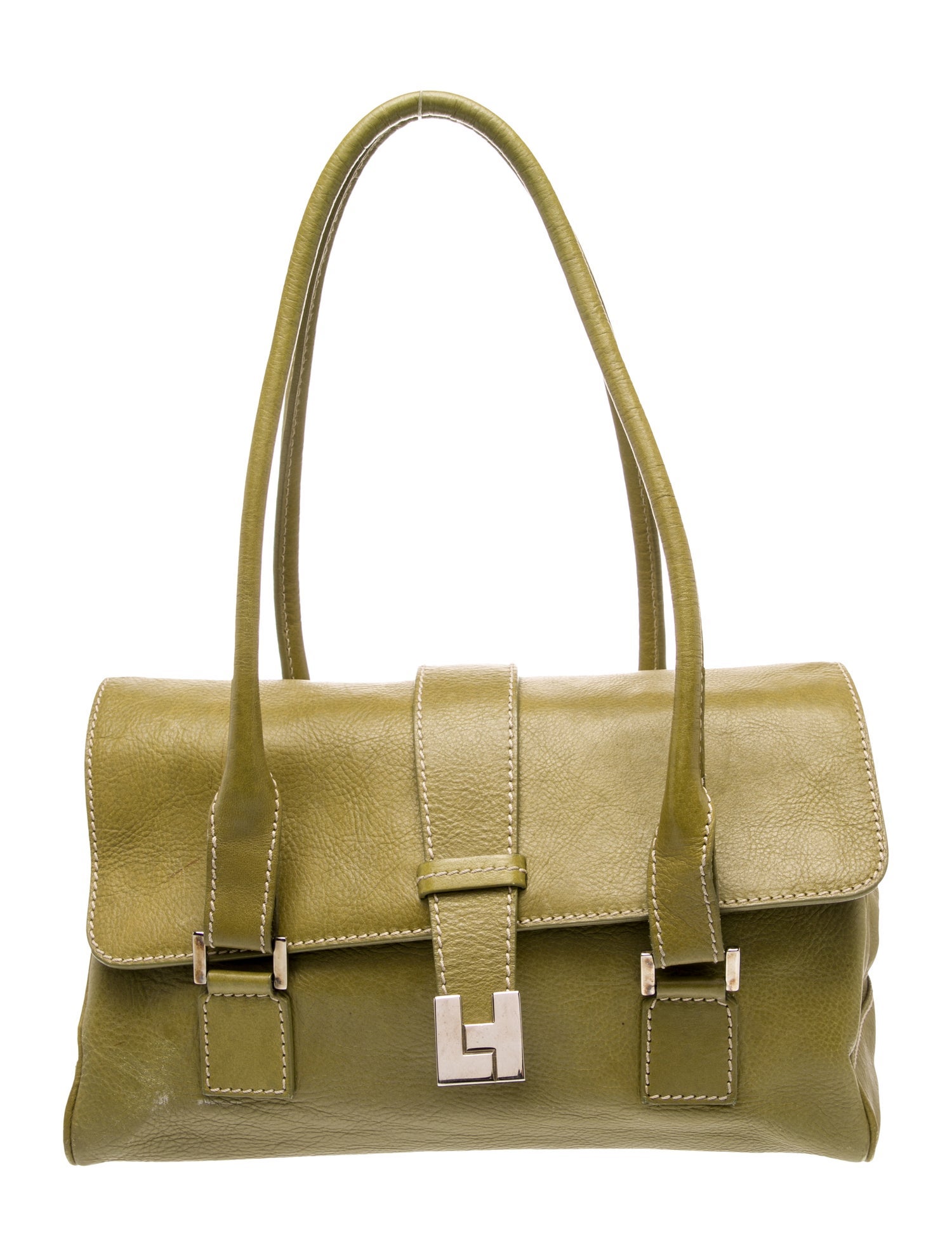 Lambertson Truex Leather Shoulder Bag