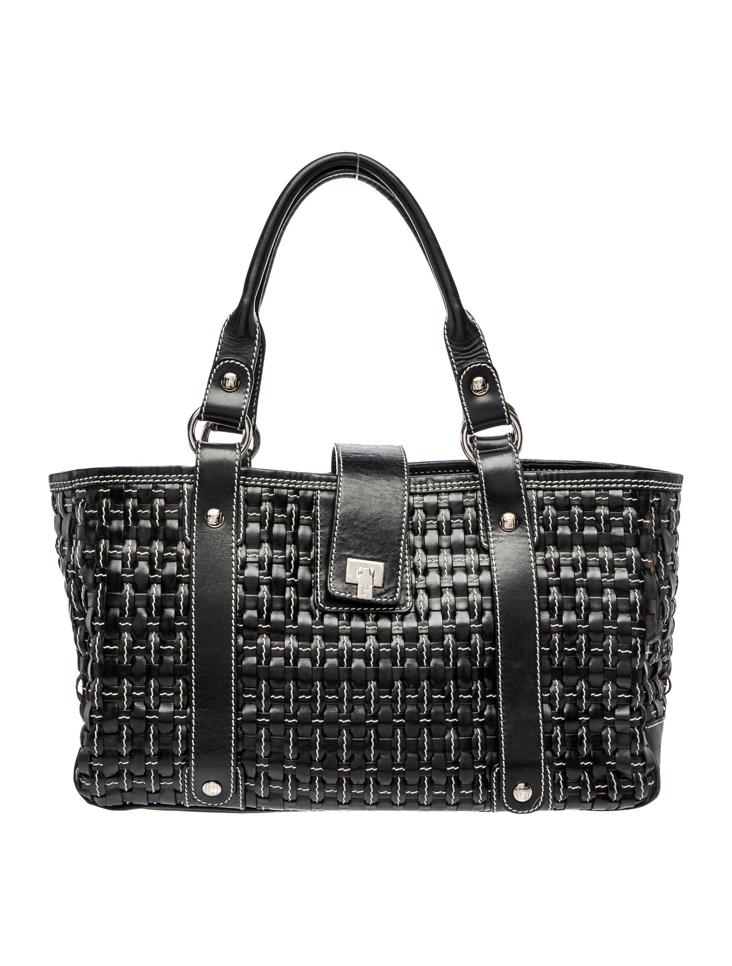 Lambertson Truex Leather Shoulder Bag