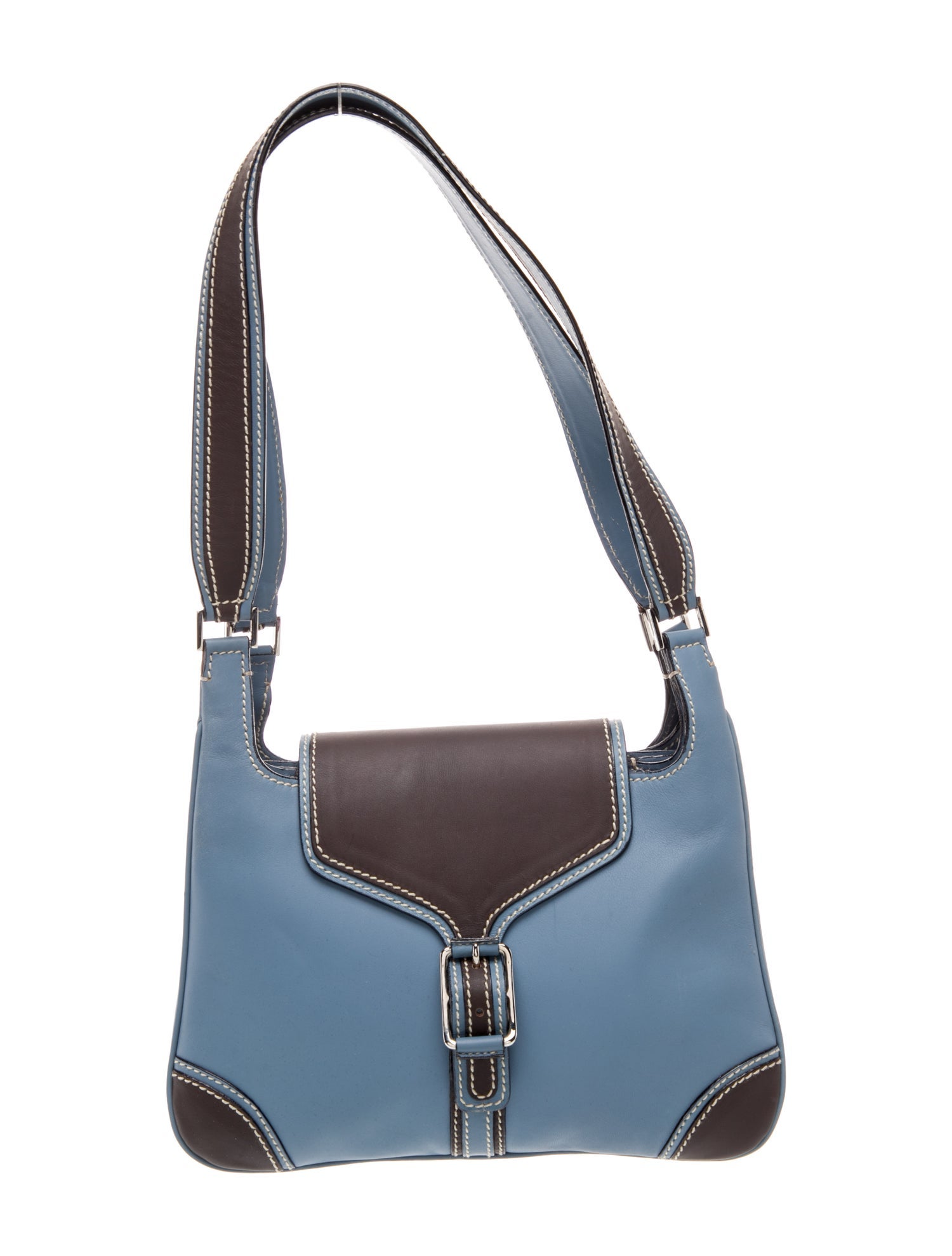 Lambertson Truex Leather Shoulder Bag