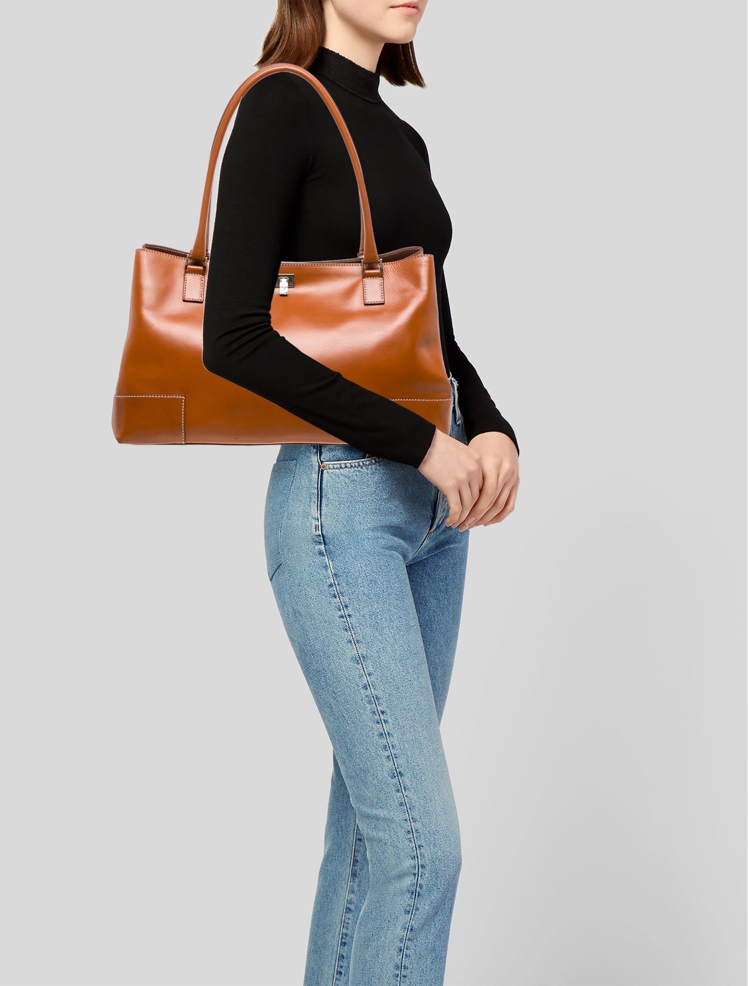 Lambertson Truex Leather Tote