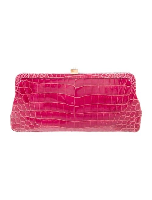 Lambertson Truex Embossed Leather Minaudière