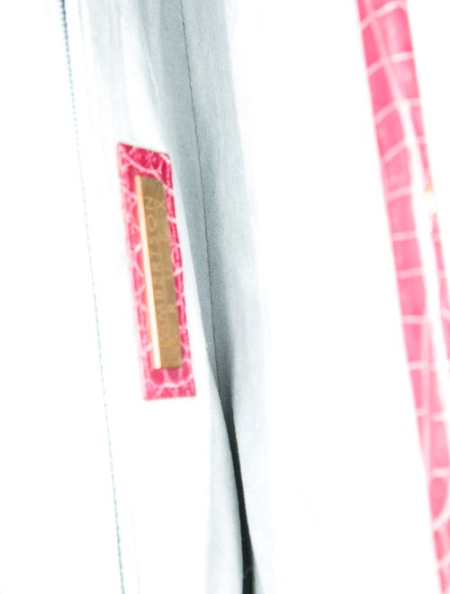 Lambertson Truex Embossed Leather Minaudière