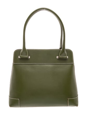 Lambertson Truex Leather Top Handle Bag