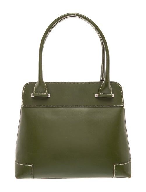 Lambertson Truex Leather Top Handle Bag