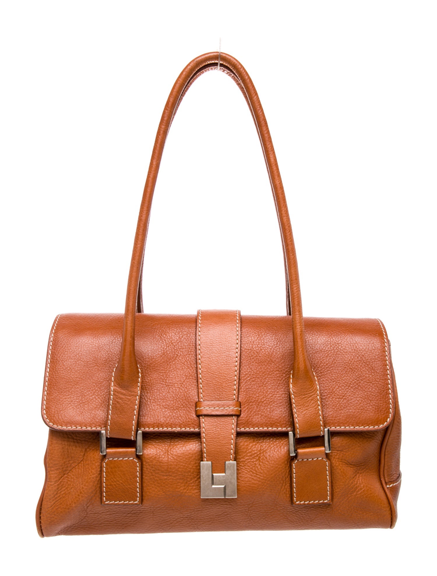 Lambertson Truex Leather Shoulder Bag