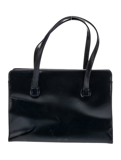 Lambertson Truex Leather Top Handle Bag