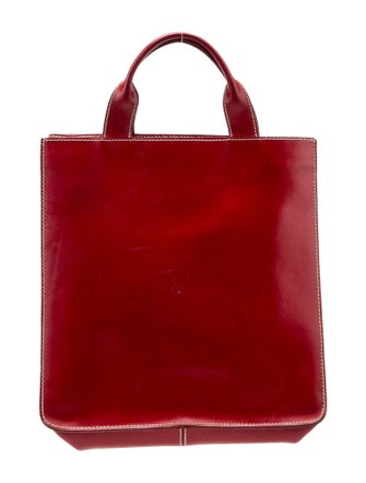 Lambertson Truex Leather Top Handle Bag