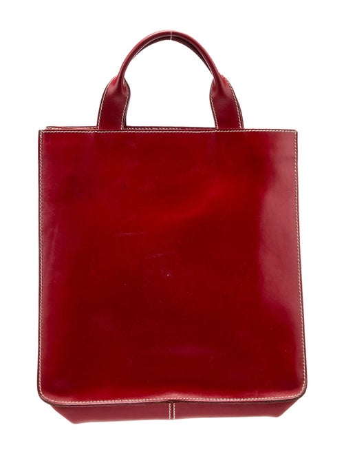 Lambertson Truex Leather Top Handle Bag