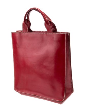 Lambertson Truex Leather Top Handle Bag