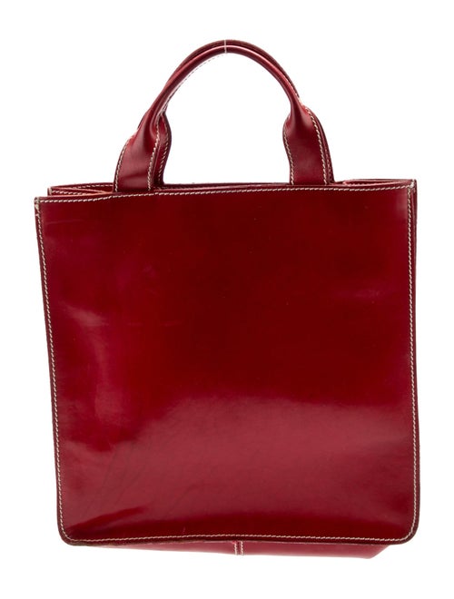 Lambertson Truex Leather Top Handle Bag