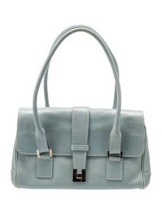 Lambertson Truex Leather Top Handle Bag