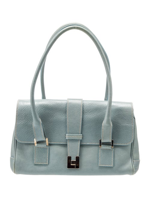 Lambertson Truex Leather Top Handle Bag